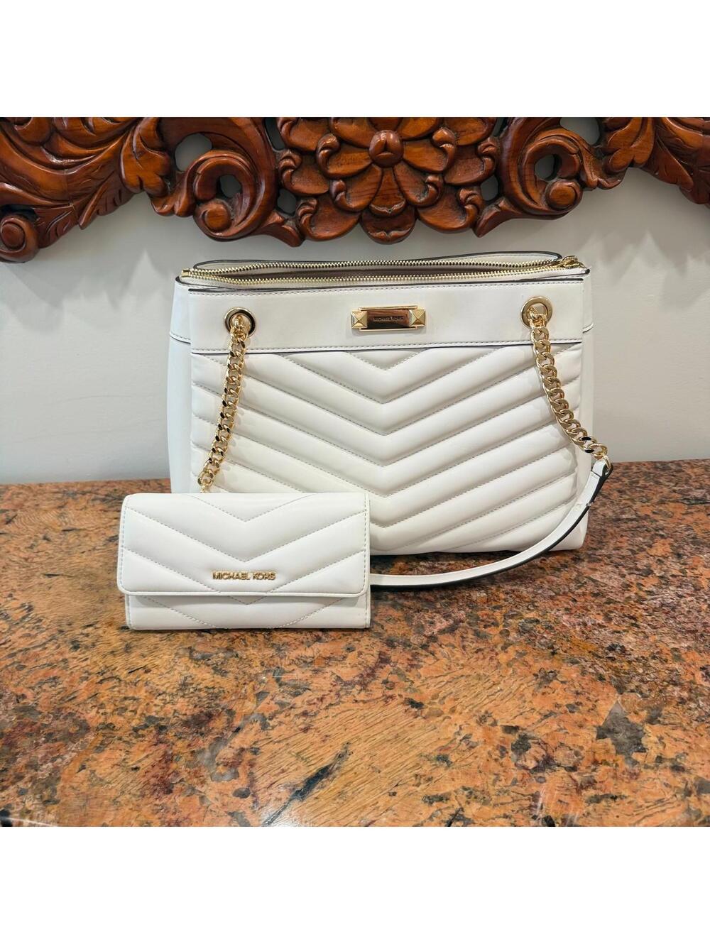 Michael Kors Tote Bag and Wallet Set